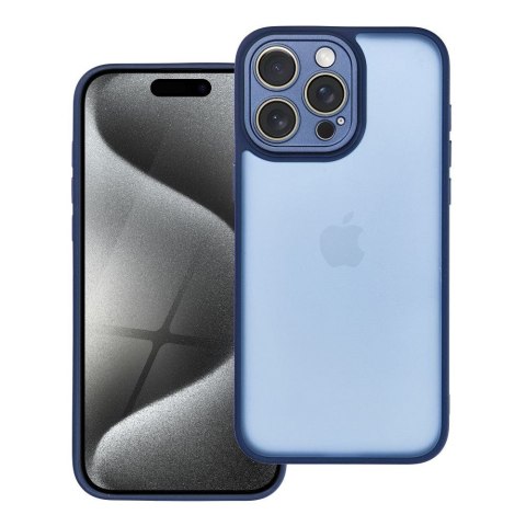 Etui VARIETE do iPhone 15 Pro Max granatowy