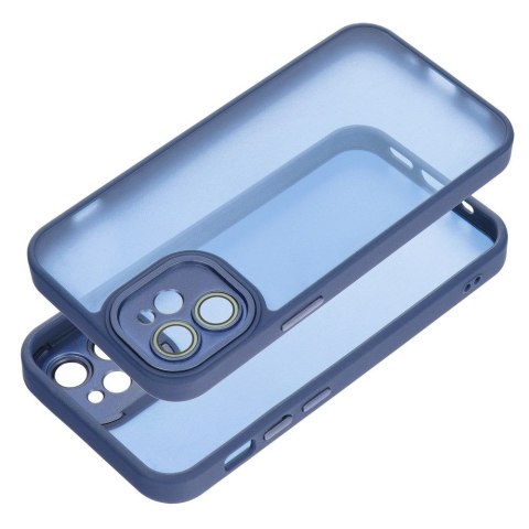 Etui VARIETE do iPhone 12 Mini granatowy