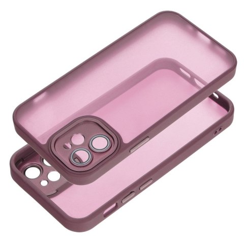 Etui VARIETE do iPhone 12 Mini purpurowy