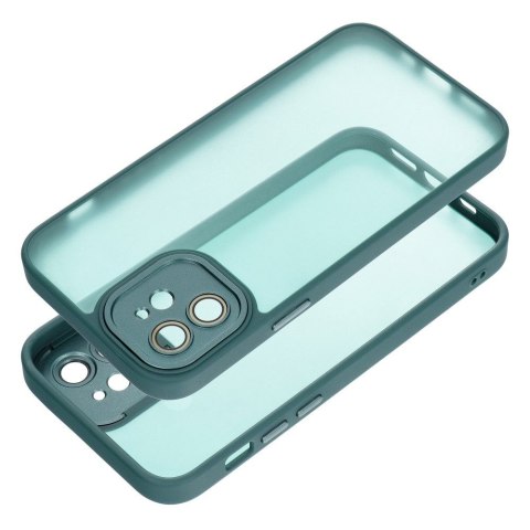 Futerał VARIETE do IPHONE 12 ciemnozielony