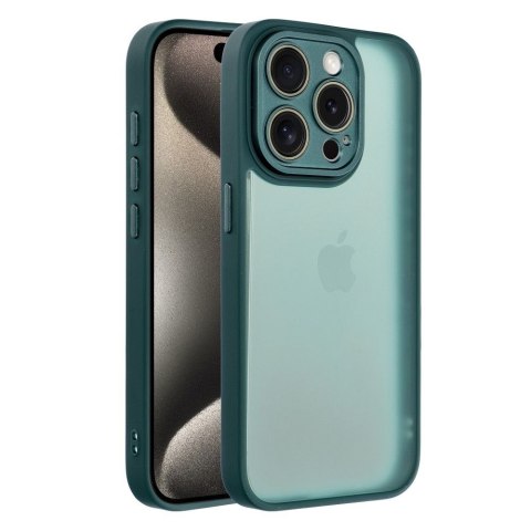 Futerał VARIETE do IPHONE 12 ciemnozielony