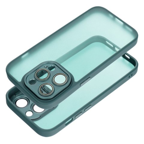 Etui VARIETE do iPhone 14 Pro ciemnozielony