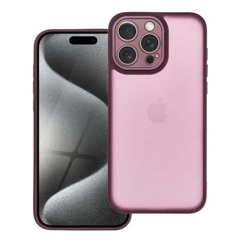 Etui VARIETE do iPhone 15 Pro Max purpurowy