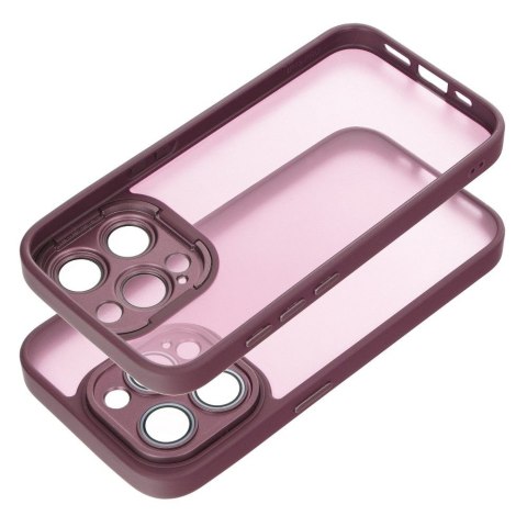 Etui VARIETE do iPhone 15 Pro Max purpurowy