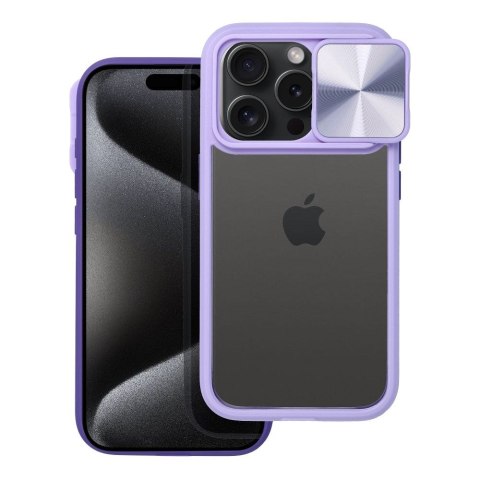 Futerał SLIDER do IPHONE 12 fioletowy