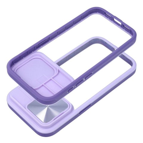 Futerał SLIDER do IPHONE 12 fioletowy