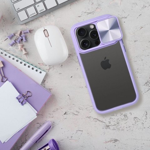 Futerał SLIDER do IPHONE 12 fioletowy
