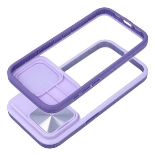 Etui SLIDER do iPhone 15 Pro fioletowy