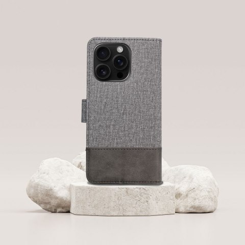 Etui GOMMA Book do iPhone 11 szary