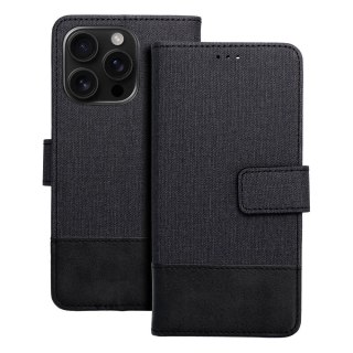 Etui GOMMA Book do iPhone 16 Pro czarny