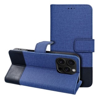 Etui GOMMA Book do iPhone 16 niebieski
