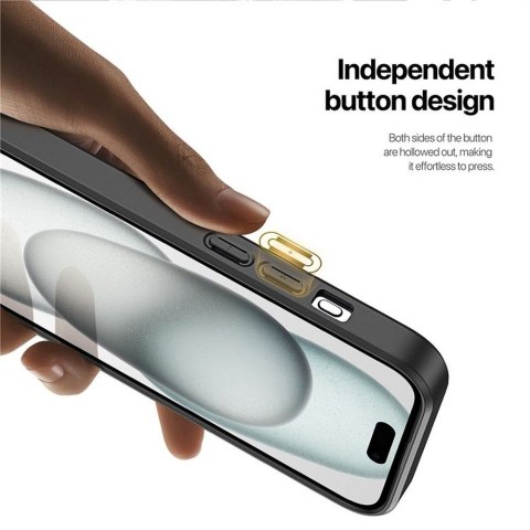 DUX DUCIS Etui RAFI II MAG z podstawką kompatybilny z MagSafe do iPhone 15 czarny