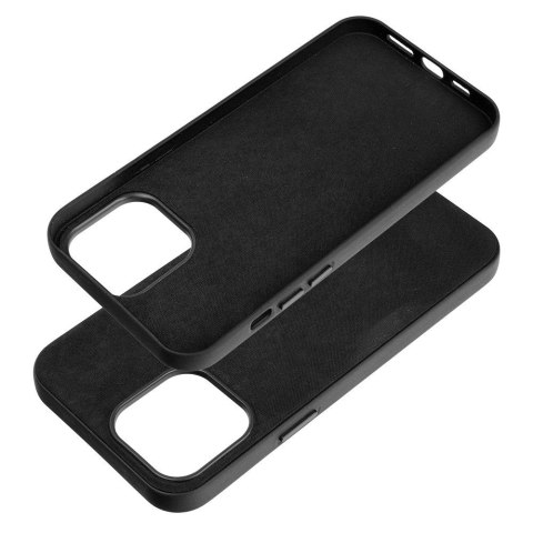 Etui WOVEN MAG COVER kompatybilny z MagSafe do iPhone 13 Pro Max czarny