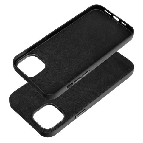 Etui WOVEN MAG COVER kompatybilny z MagSafe do iPhone 14 Plus czarny