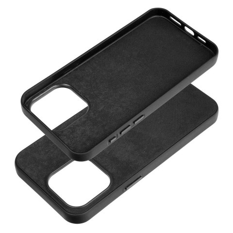 Etui WOVEN MAG COVER kompatybilny z MagSafe do iPhone 15 Pro Max czarny