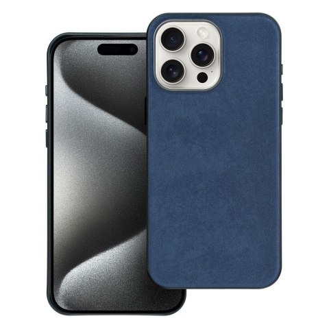 Etui WOVEN MAG COVER kompatybilny z MagSafe do iPhone 15 Pro Max niebieski