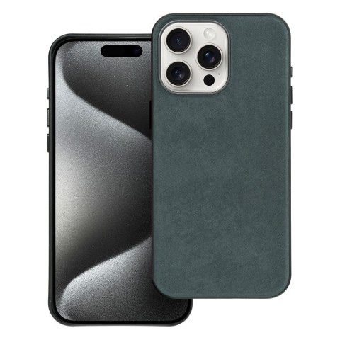Etui WOVEN MAG COVER kompatybilny z MagSafe do iPhone 15 Pro Max zielony