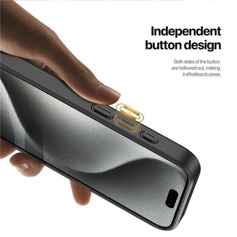 DUX DUCIS Etui RAFI II MAG z podstawką kompatybilny z MagSafe do iPhone 15 Pro czarny