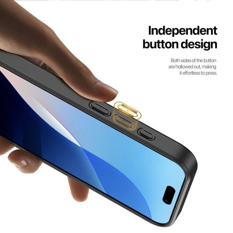 DUX DUCIS Etui RAFI II MAG z podstawką kompatybilny z MagSafe do iPhone 16 Plus czarny