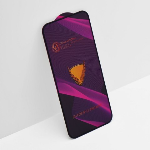 Szkło Hartowane OG Premium Glass - do Iphone 15 / 16 czarny