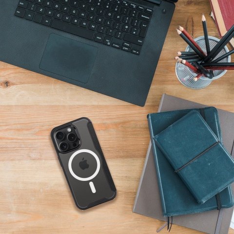 Etui SMART MAG kompatybilna z MagSafe do iPhone 14 Pro czarna