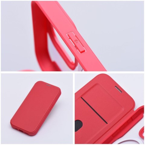 Etui SMART MAG kompatybilna z MagSafe do iPhone 15 Pro Max czerwona