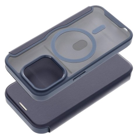 Etui SMART MAG kompatybilna z MagSafe do iPhone 15 Pro Max niebieska
