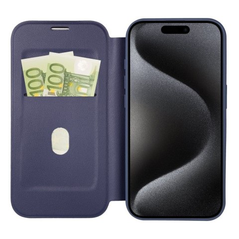 Etui SMART MAG kompatybilna z MagSafe do iPhone 15 Pro Max niebieska