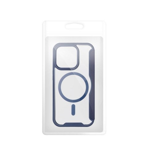Etui SMART MAG kompatybilna z MagSafe do iPhone 15 Pro Max niebieska