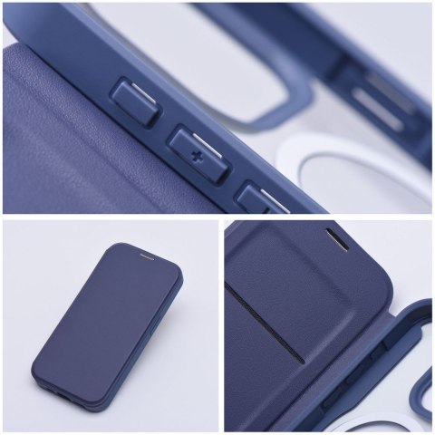 Etui SMART MAG kompatybilna z MagSafe do iPhone 15 Pro Max niebieska
