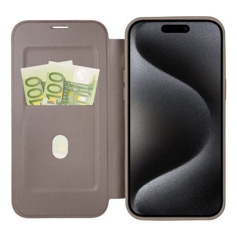 Etui SMART MAG kompatybilna z MagSafe do iPhone 15 Pro Max tytanowa