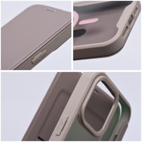 Etui SMART MAG kompatybilna z MagSafe do iPhone 15 Pro Max tytanowa