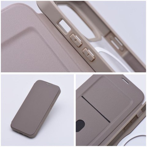 Etui SMART MAG kompatybilna z MagSafe do iPhone 15 Pro Max tytanowa