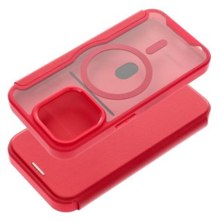 Etui SMART MAG kompatybilna z MagSafe do iPhone 16 Pro czerwona