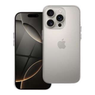 Etui ULTRATHIN MATT do iPhone 16 Pro transparentny