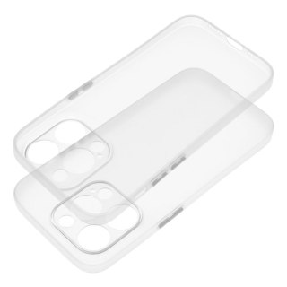 Etui ULTRATHIN MATT do iPhone 16 Pro transparentny
