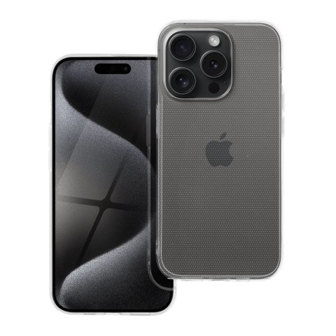 Etui CLEAR CASE 2 mm do iPhone 15 Pro transparentny