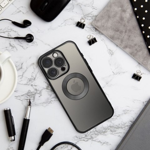 Etui GLAM do iPhone 15 Pro Max czarny