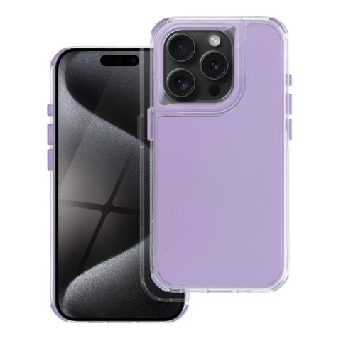 Etui MATRIX do iPhone 14 jasnofioletowy