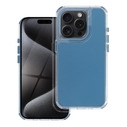 Etui MATRIX do iPhone 14 niebieski