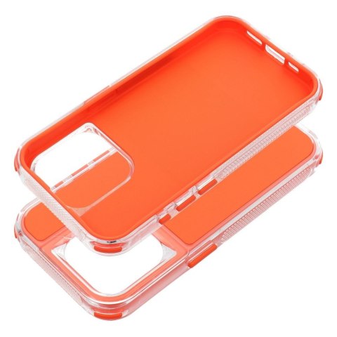 Etui MATRIX do iPhone 14 pomarańczowy