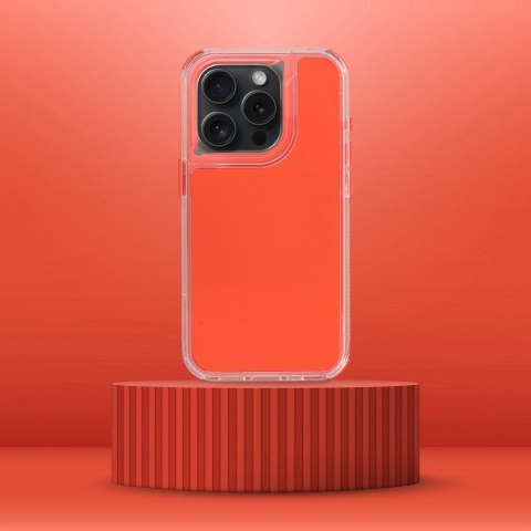 Etui MATRIX do iPhone 14 pomarańczowy