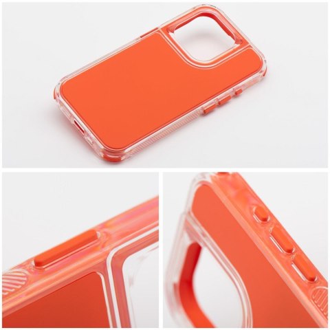 Etui MATRIX do iPhone 14 pomarańczowy