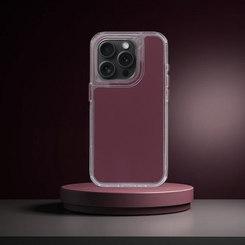 Etui MATRIX do iPhone 15 Pro Max purpurowy