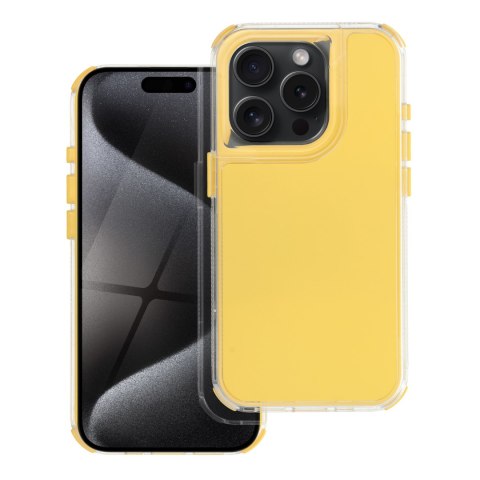 Etui MATRIX do iPhone 14 żółty