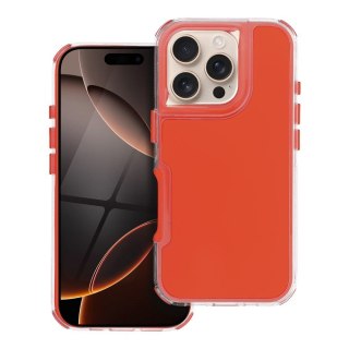 Etui MATRIX do iPhone 16 Pro pomarańczowy