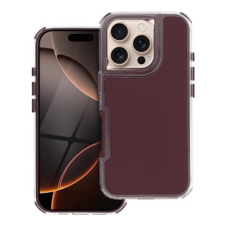 Etui MATRIX do iPhone 16 Pro purpurowy
