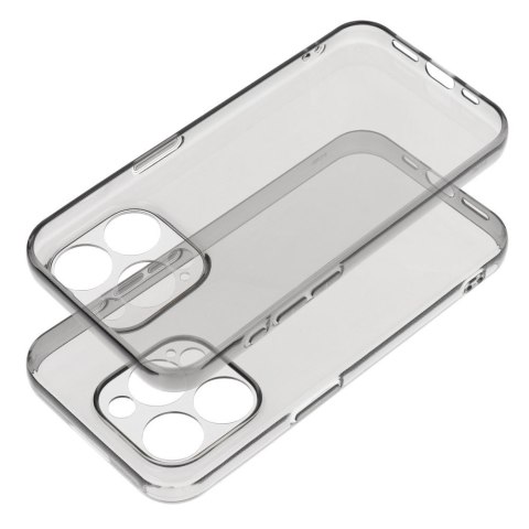 Etui BOX PREMIUM 1,5 mm do iPhone 13 Pro czarny transparentny