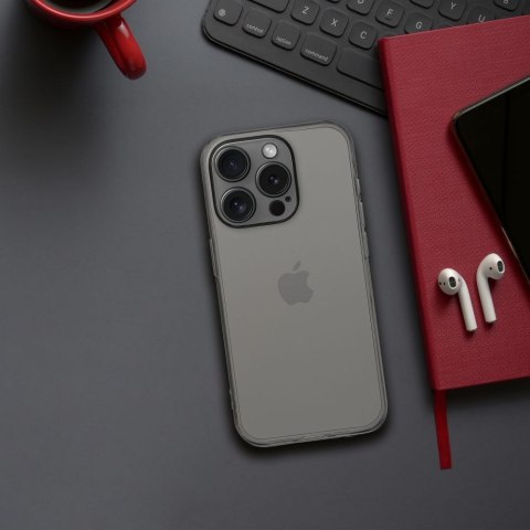 Etui BOX PREMIUM 1,5 mm do iPhone 13 Pro czarny transparentny