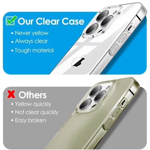 Etui BOX PREMIUM 1,5 mm do iPhone 14 Pro transparentny